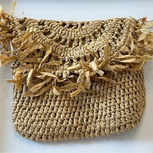 Woven Beach Clutch